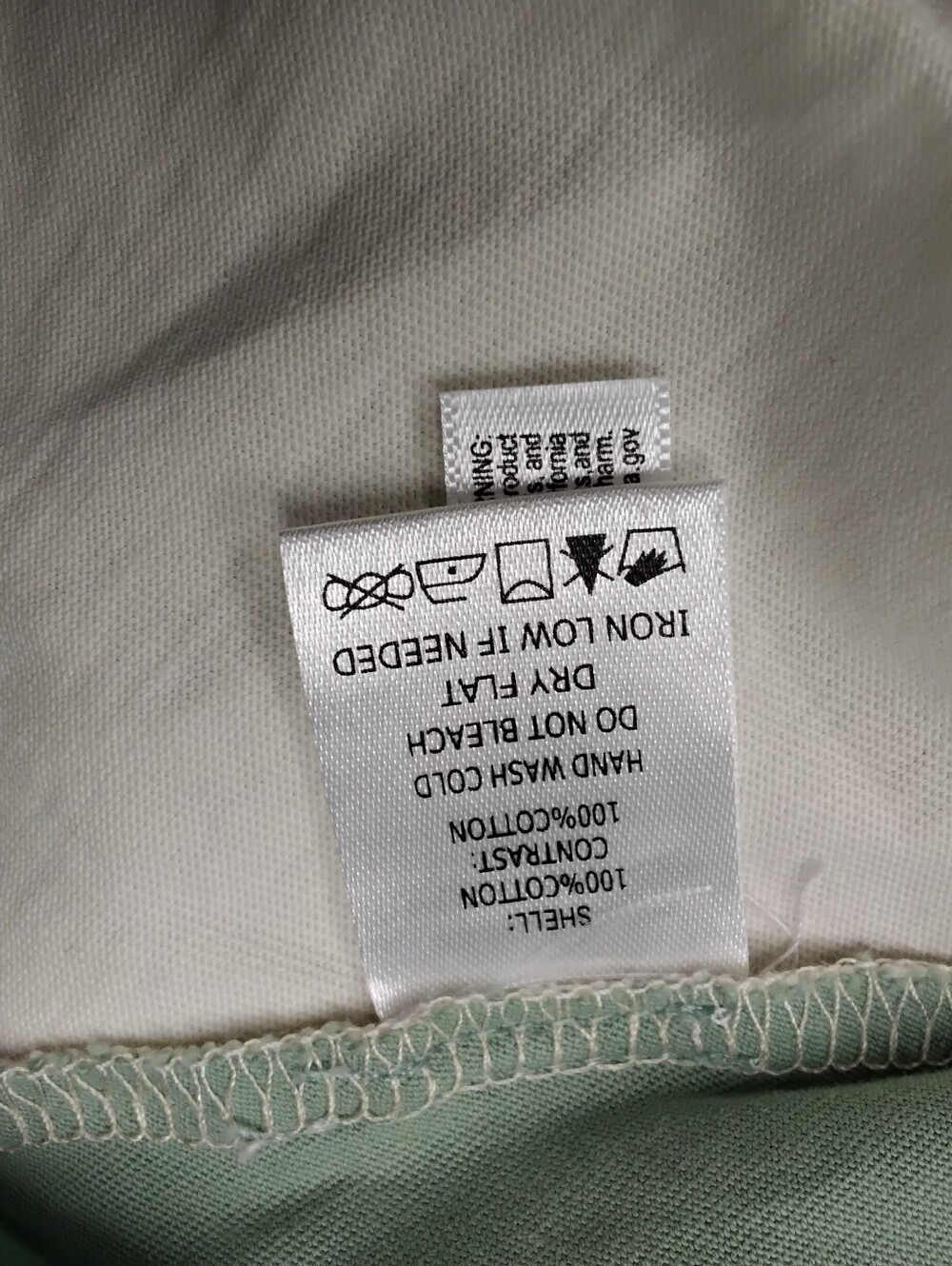 4018 Size Medium Fantastic Fawn Mint & White Short Sleeve Top with Boot Graphic - Picture 5 of 5